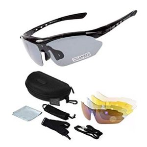 Polarized Sport Sunglasses Run/Cycling 5 Lenses